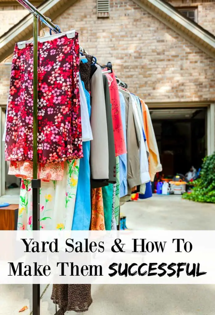 Yard Sales & How To Make Them Successful - planning a yard sale any time soon? Here are some great tips to help you make money and do well at your yard sales! 