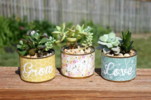 diy planters upcycle