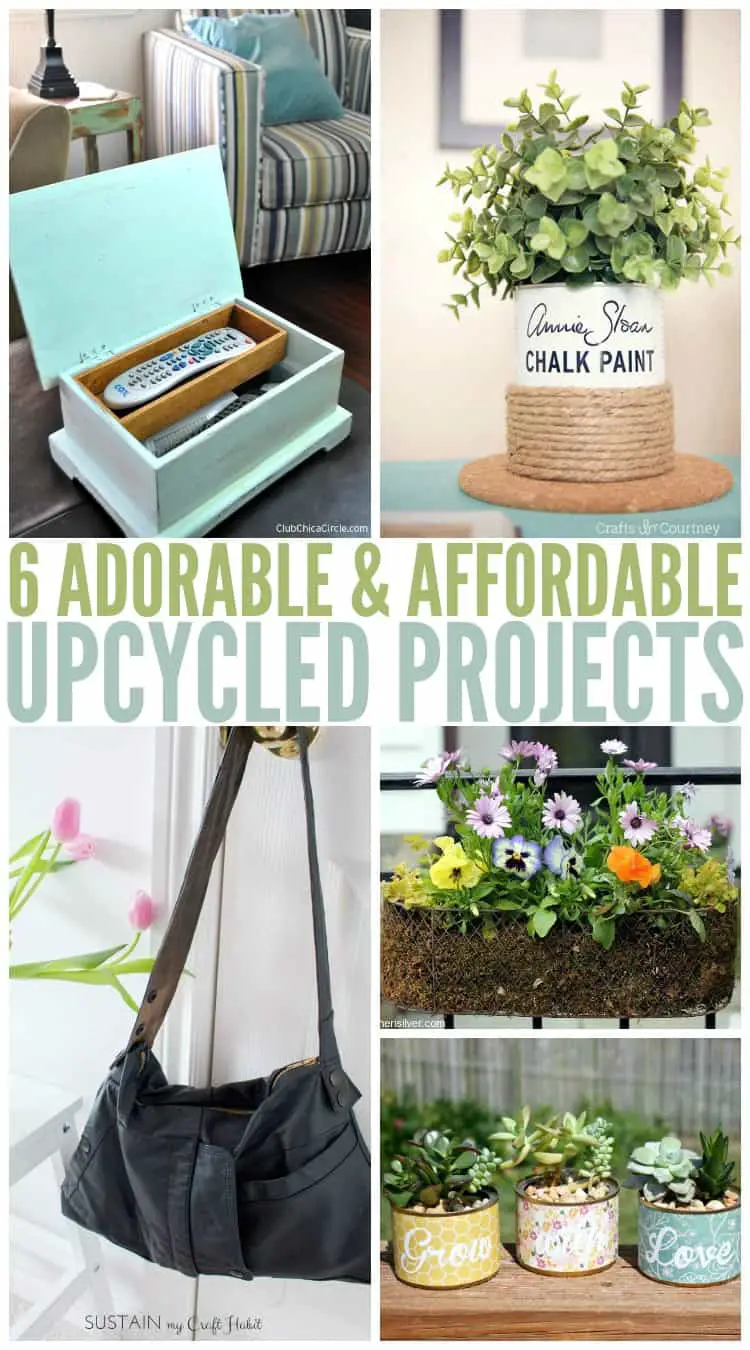 6 easy and affordable diy upcycle ideas