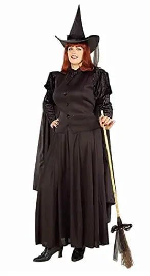 curvy girl witch costume