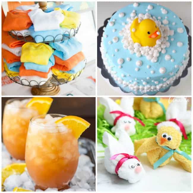 unisex baby shower on a budget