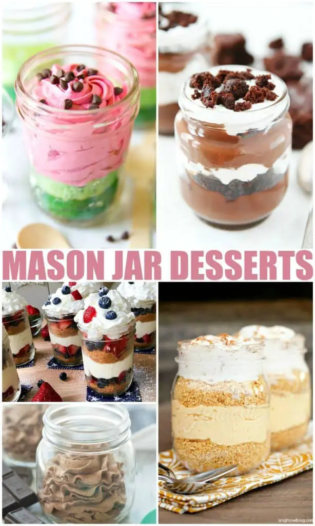 Budget Friendly Mason Jar Desserts 