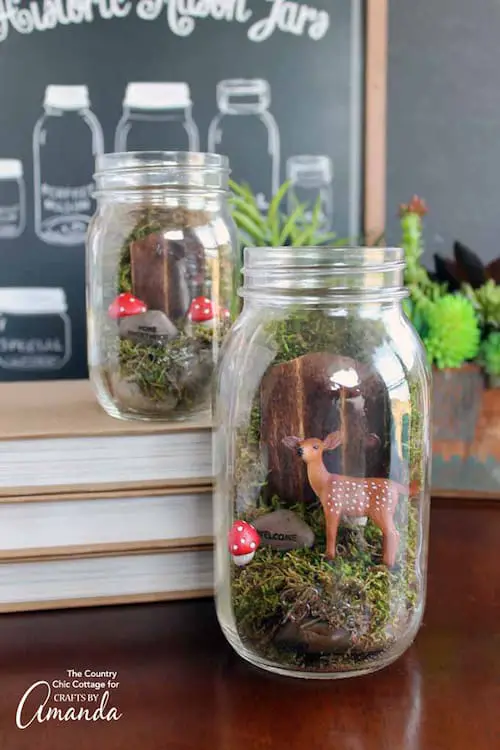 fairy garden in a jar 