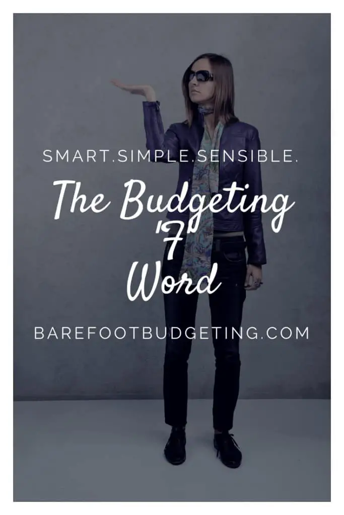Budgeting 'f' word 