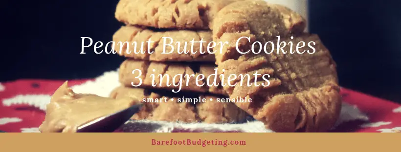 Best three Ingredient Peanut Butter Cookies You'll Ever Taste, Easiest Too. 