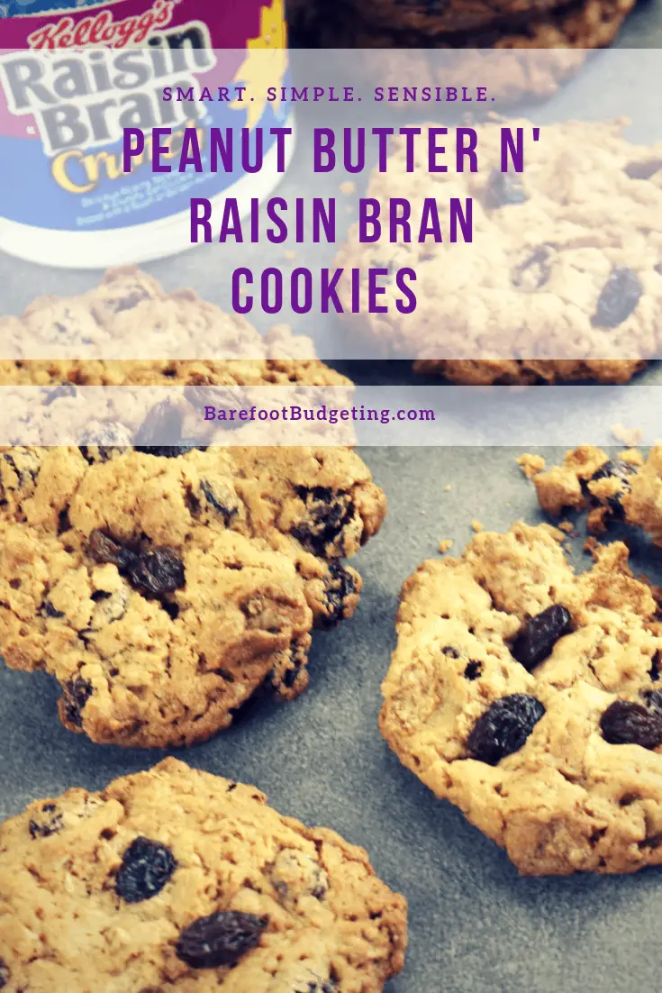 raisin bran crunch peanut butter cookies recipe
