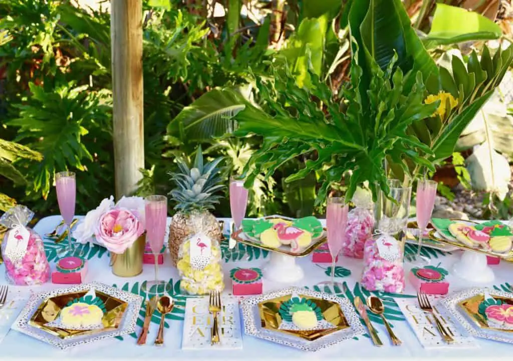 tropical baby shower ideas