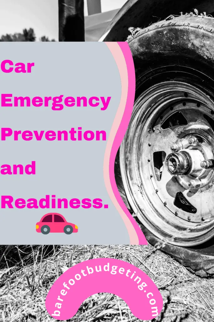 Car Emergency Preparedness - Easy Tips For All Types of Weather Emergencies - roadside flat tire